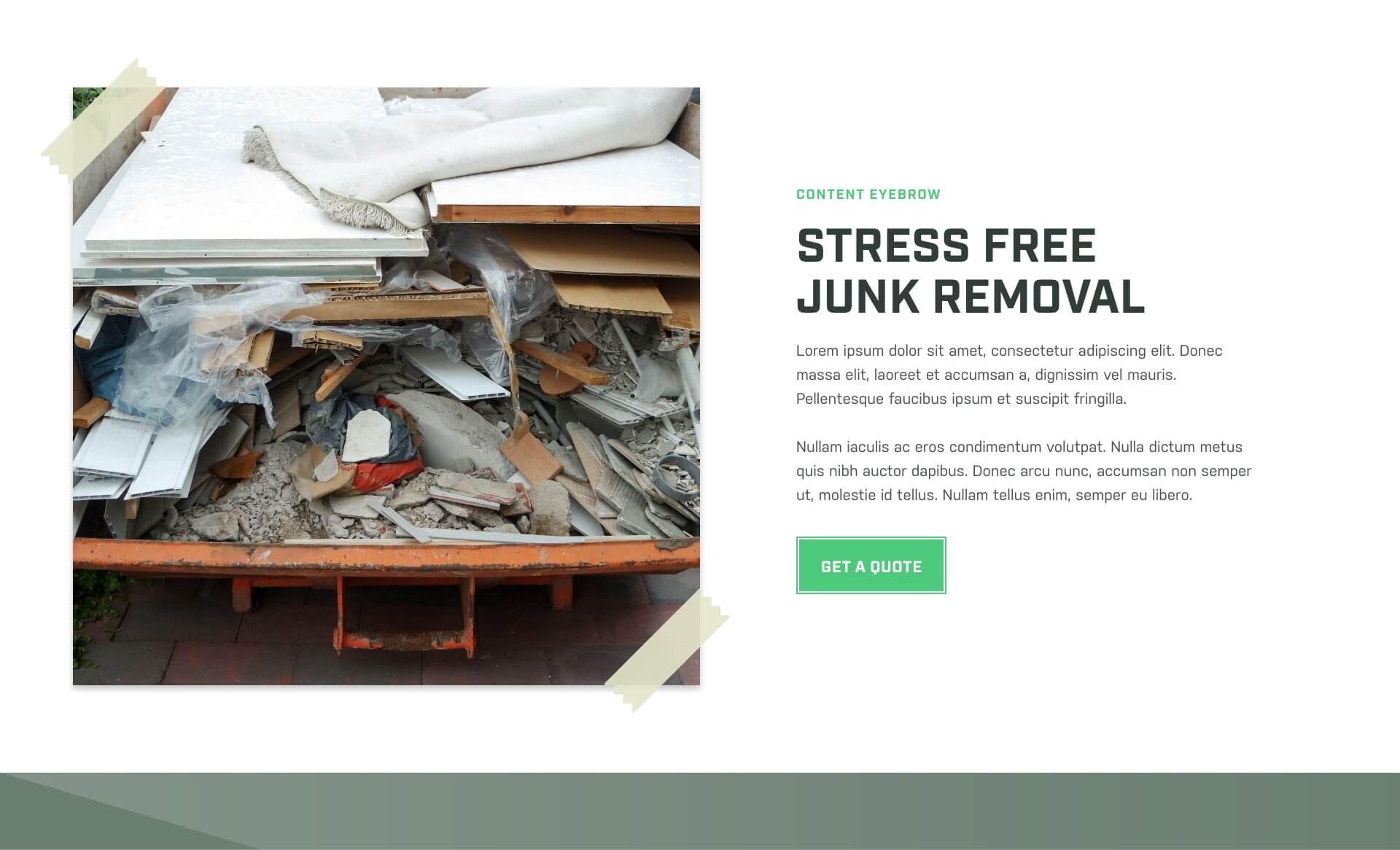 Chunk Your Junk Marketing Website - 2